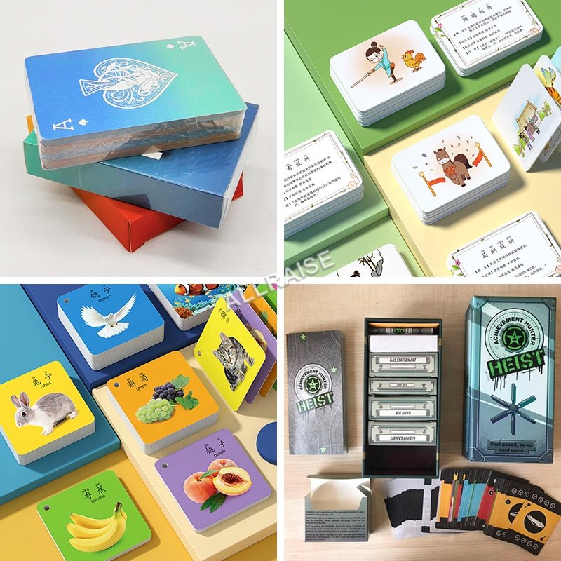 Automatic Playing Card Cutting Machine Poker Slitting Collating Matching machine Playing Card Making Machine