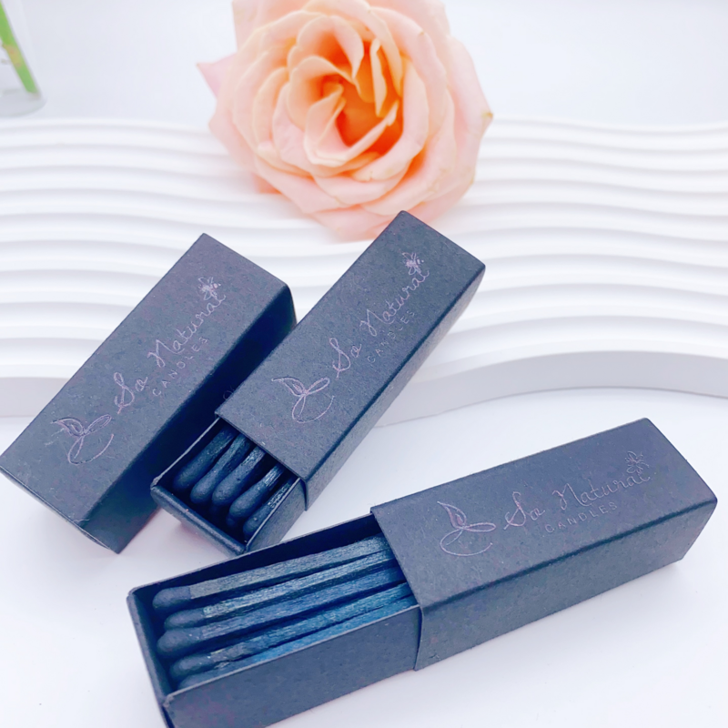 personalized matches Stick matches, customized safety box match, Matches in various colors can be customized matches