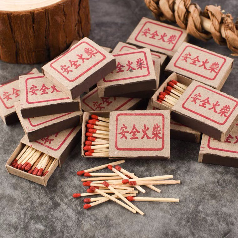 Match Wholesale Household Vintage Retro Classic Inheritance Modeling Safety Box Match Factory Wholesale