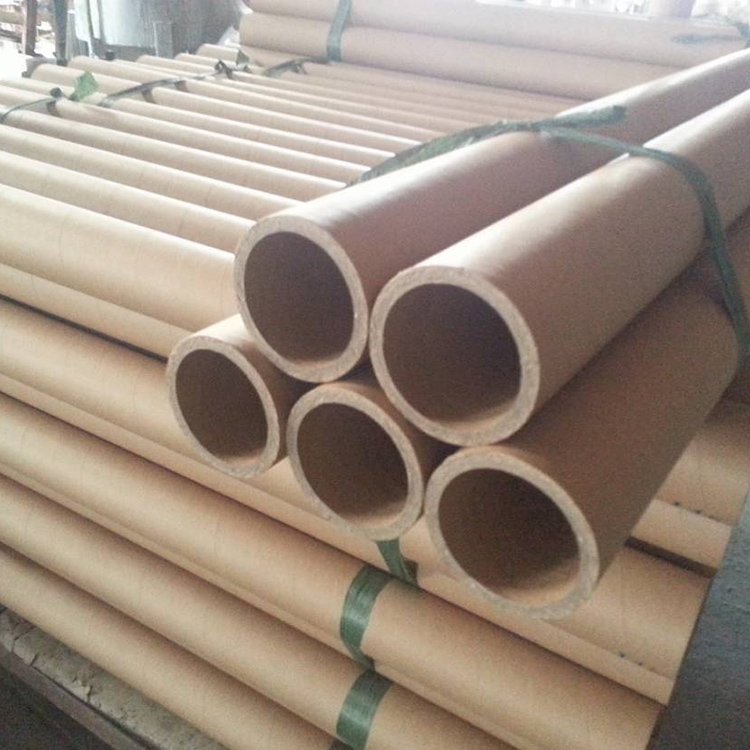 Double sides gluing big diameter spiral winder match parallel paper tube pipe making machine