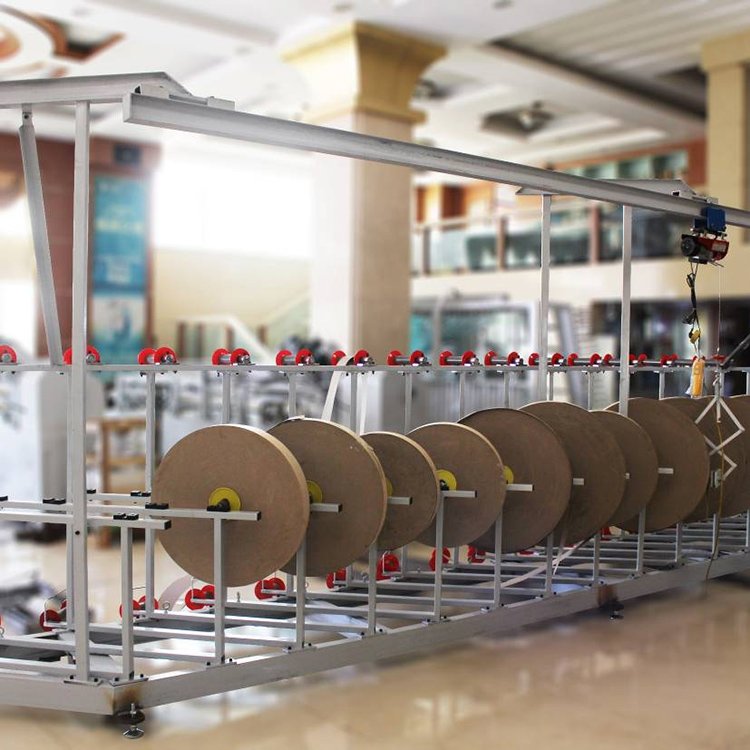 Double sides gluing big diameter spiral winder match parallel paper tube pipe making machine