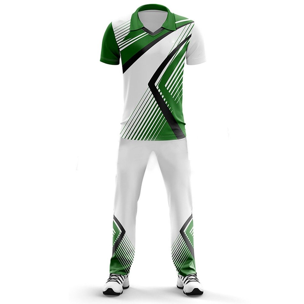 wholesale Custom Cricket Uniform Kit Shirt and Trousers cheap Sublimated Cricket Uniform - Custom Cricket Match Wear