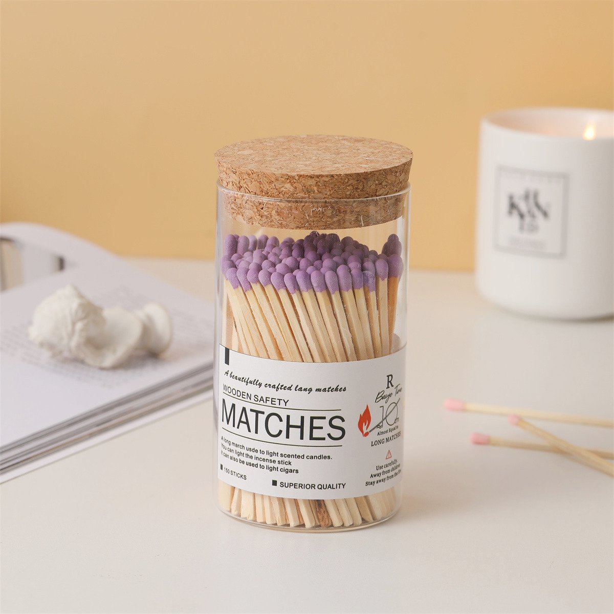 Professional Customized Factory Wholesale Price Safety Mini Glass Fragrance Candle Color Matches