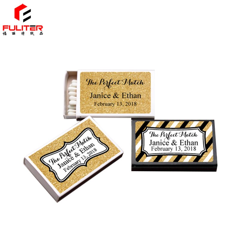 OEM Custom Printing Mini Long Match Color Headed Book Match Box