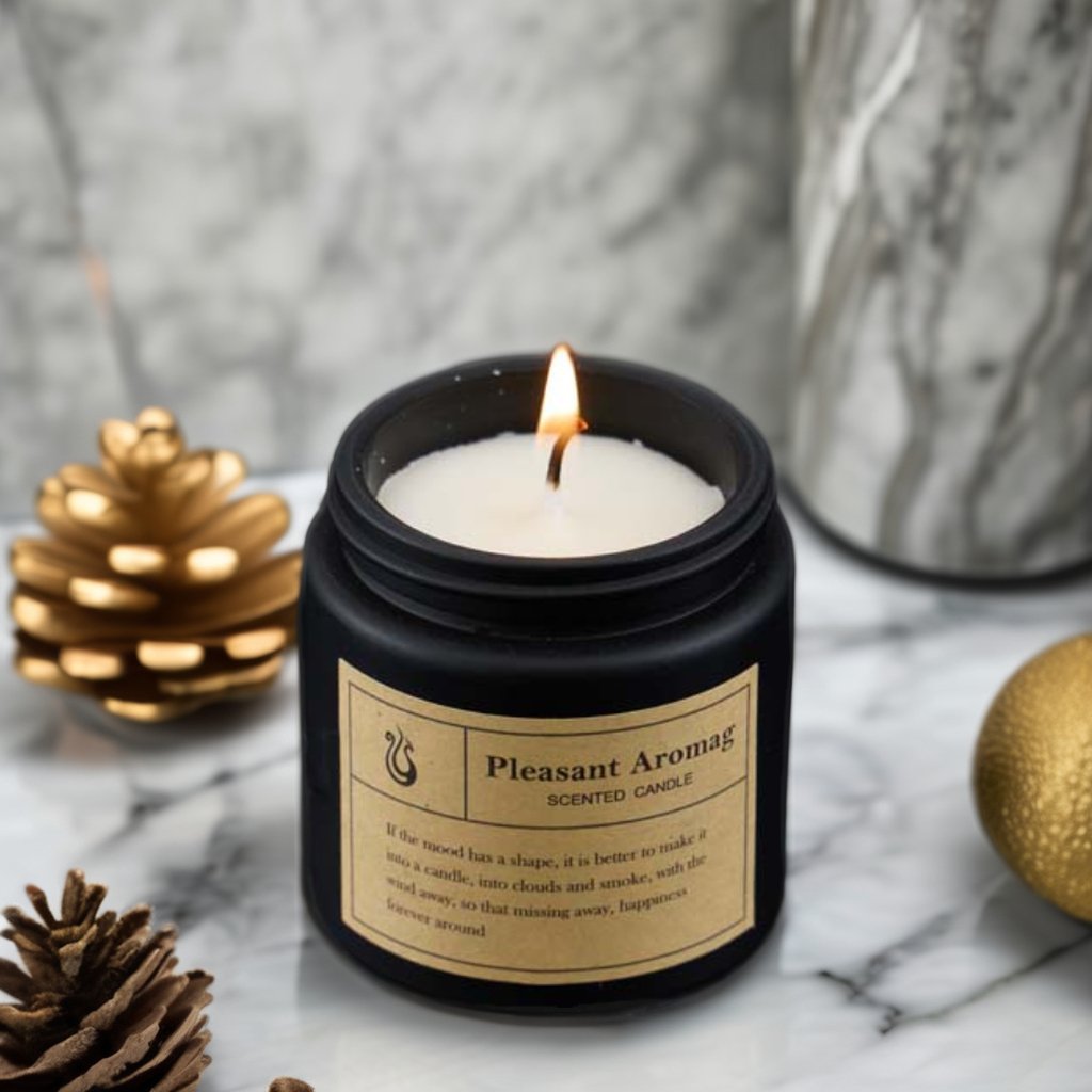 Smokeless Handmade Plant Essential Oil Candles Home Office Gym Yoga Decoration Wedding Party Romantic Aromatherapy Candles