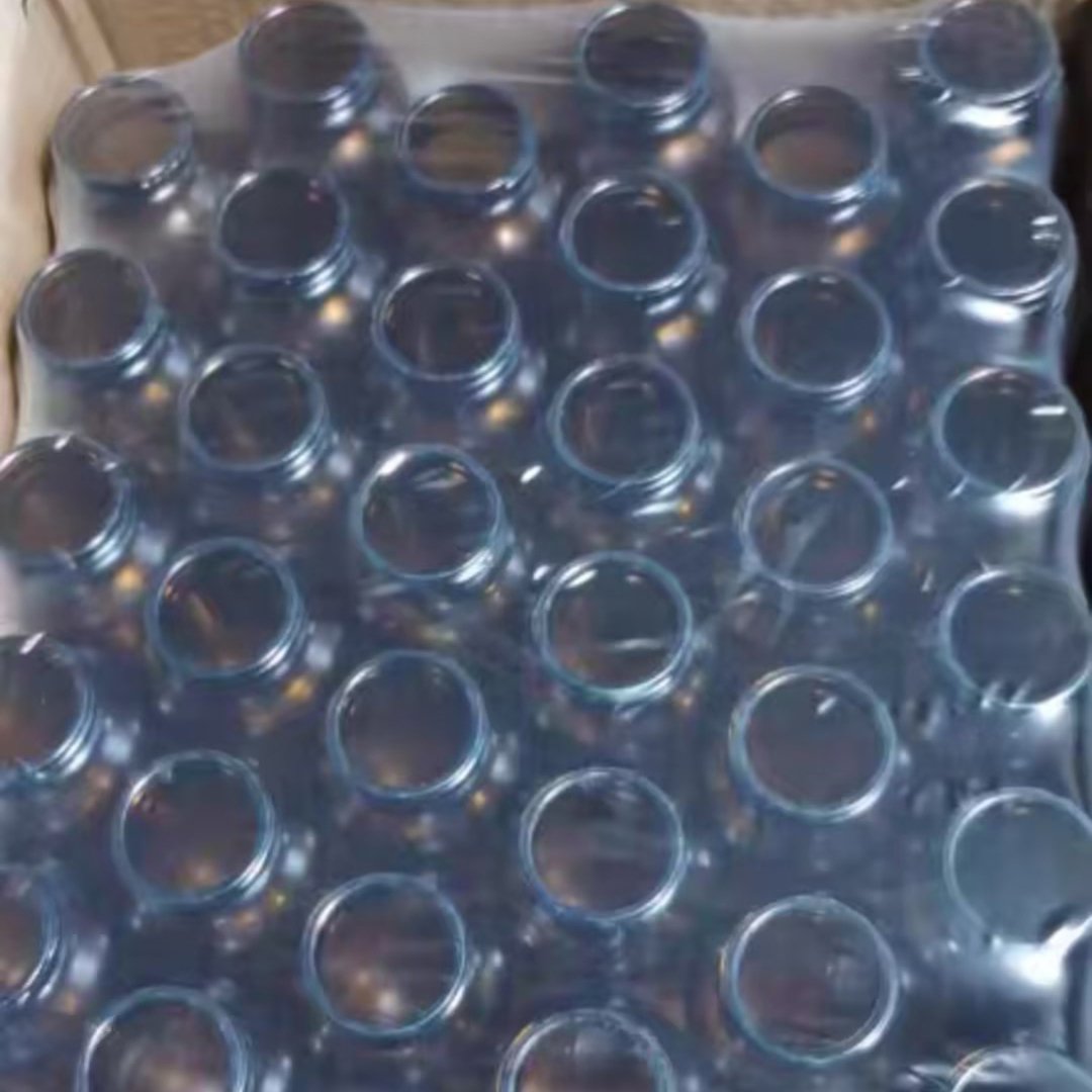 NQFIBER Glass Medicine Amber Capsule Glass Medicine Pill Empty Bottles Packaging Wholesale Custom Screen Printing Surface Handing