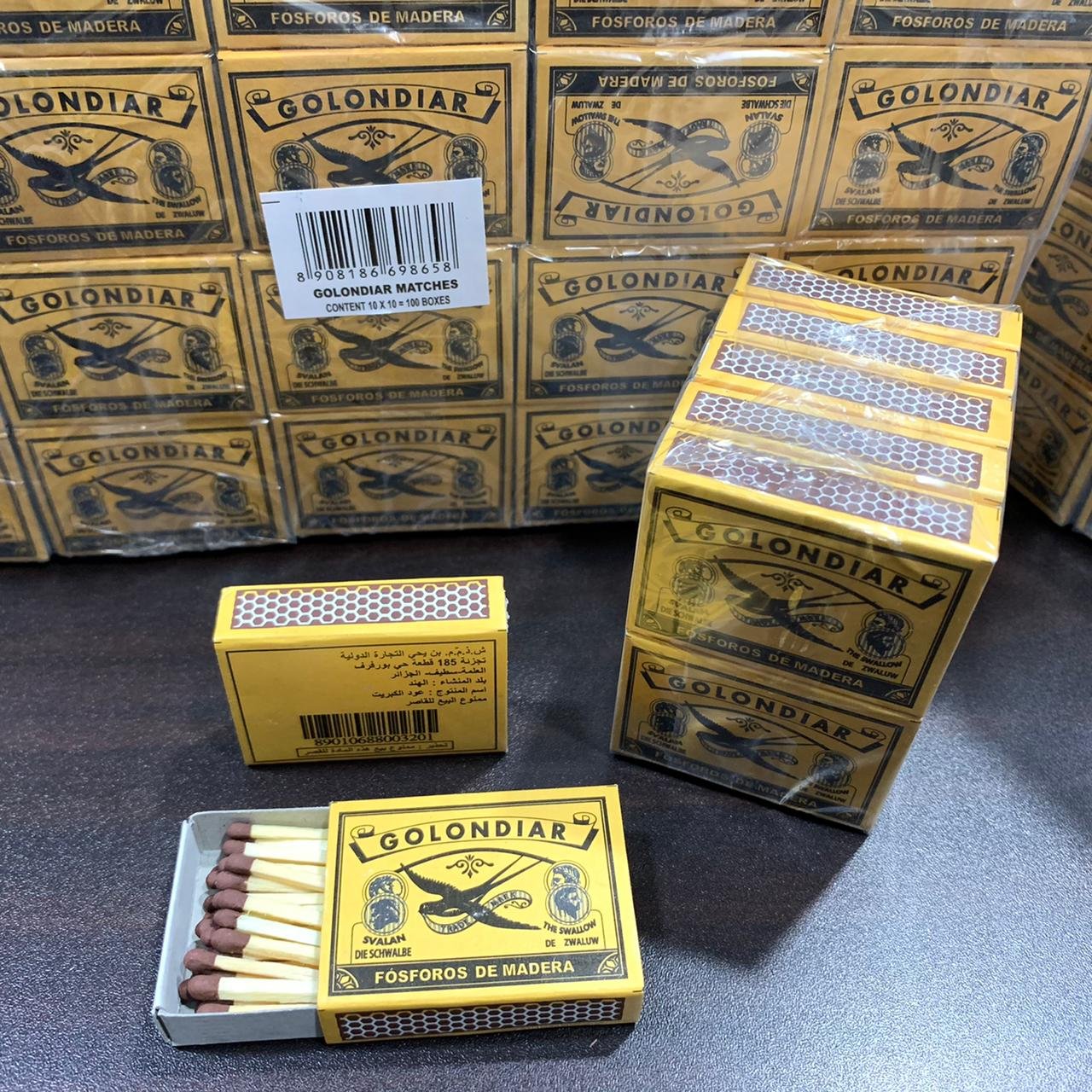 striking surface cheap wooden matches manufacture from india