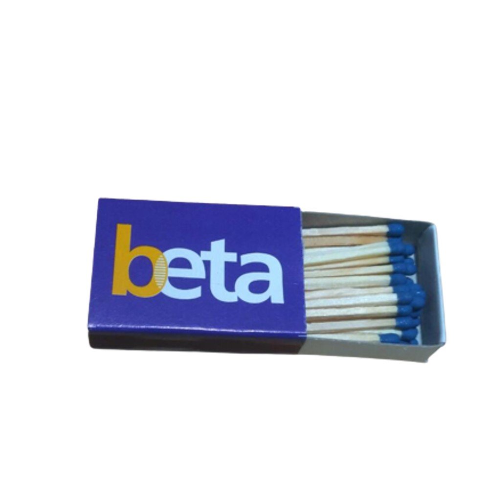5E Safety Matches in Blue Water Resistant 40 Splints 49 x 35 x 12mm Box with 40 Sticks High Quality and Many Colors