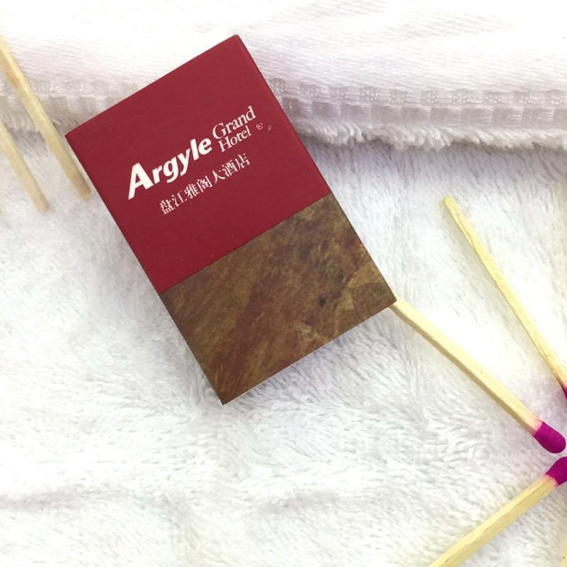 Wholesale Cheap Custom Printing Paper Matches Box With Scratch In The Sides Having Sleeve Logo Printed With Or Without Matches