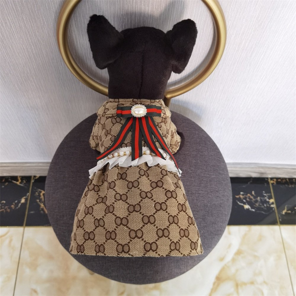 New Products Couple Matching Pet Clothes Luxury Dog Shirts Summer Fashion Designer Luxury Dog Dress