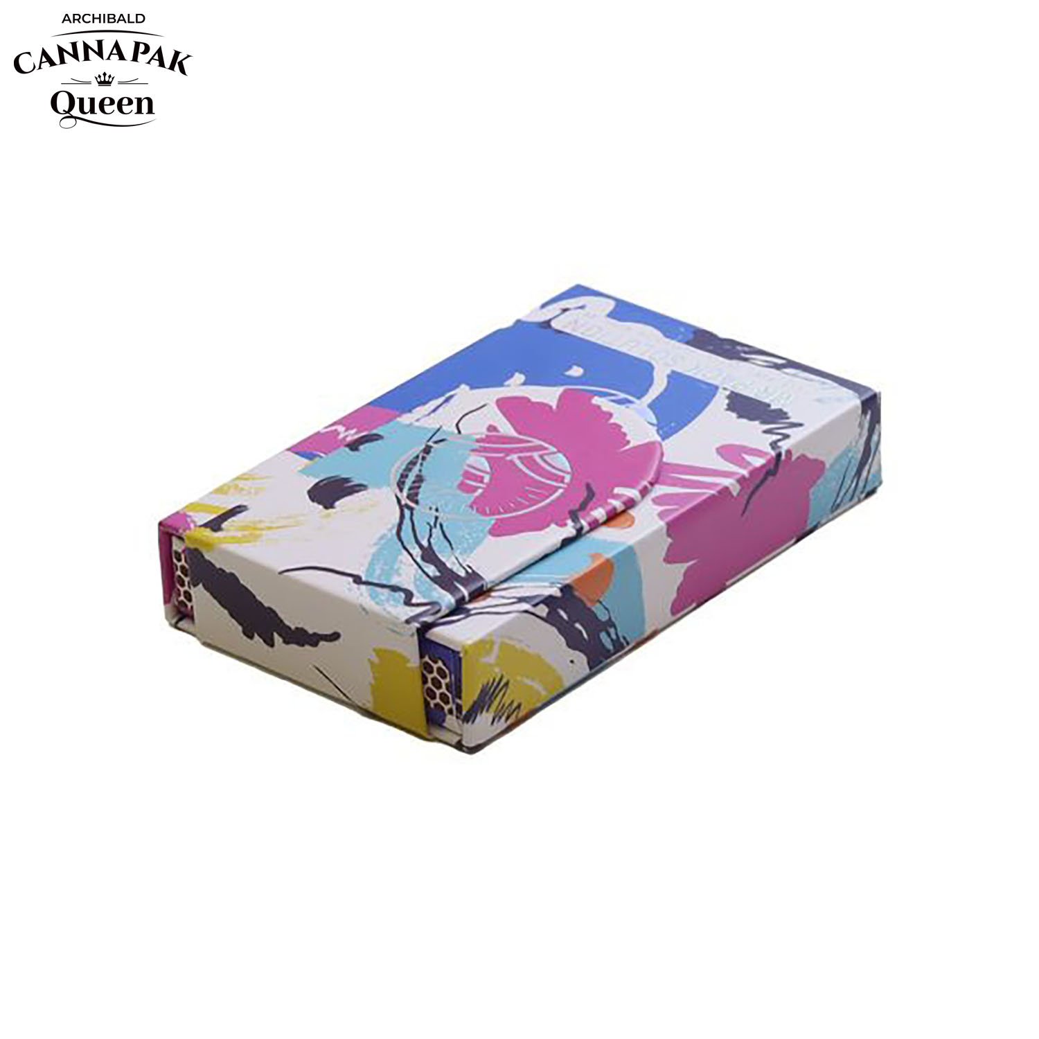 Archibald Good Quality Manufacturer Tobacco Box Child Resistant Slide Out Cassette Tape Pre Roll Paper Box With Match