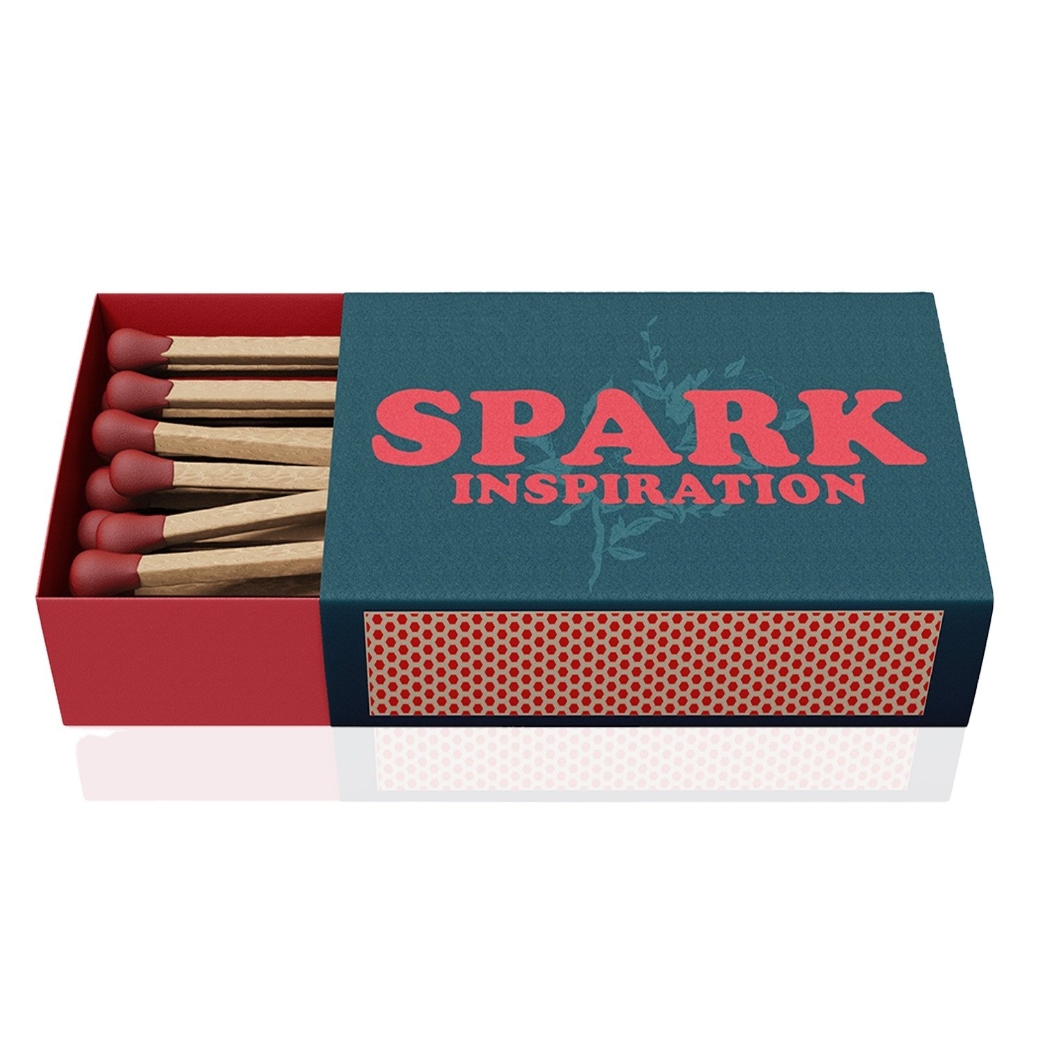 Custom Logo Small Size Safety Candle Fancy Empty Slide Match Box