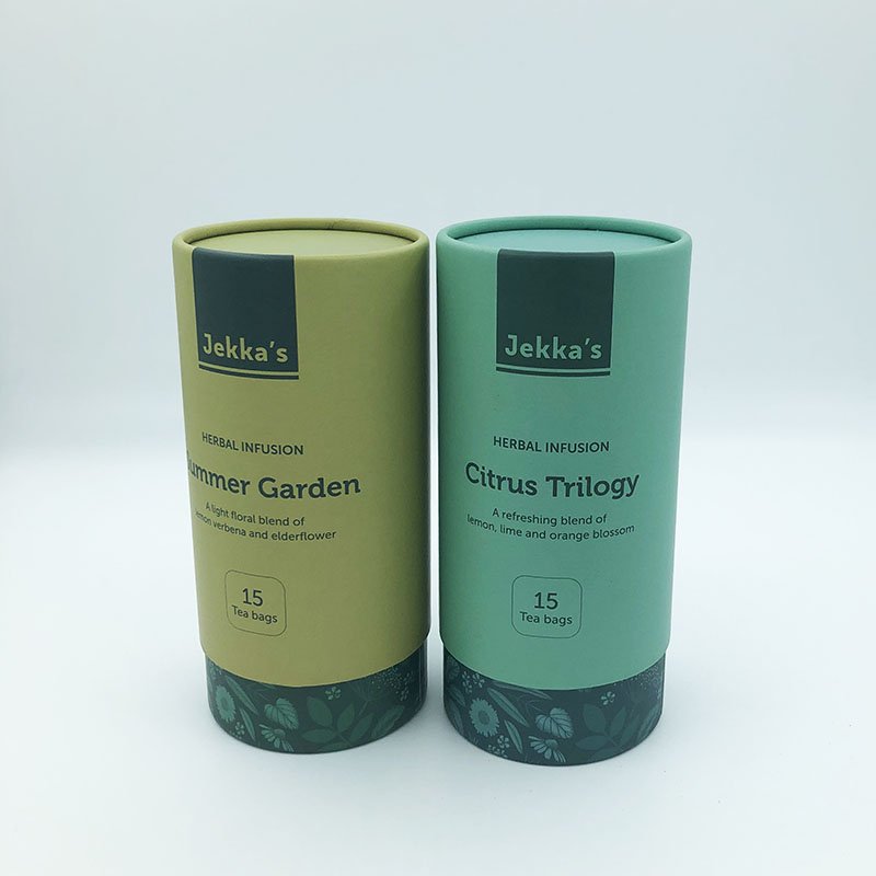 Printing round tea tube cylinder tube paper box roll cardboard paper round cylinder match paper tube