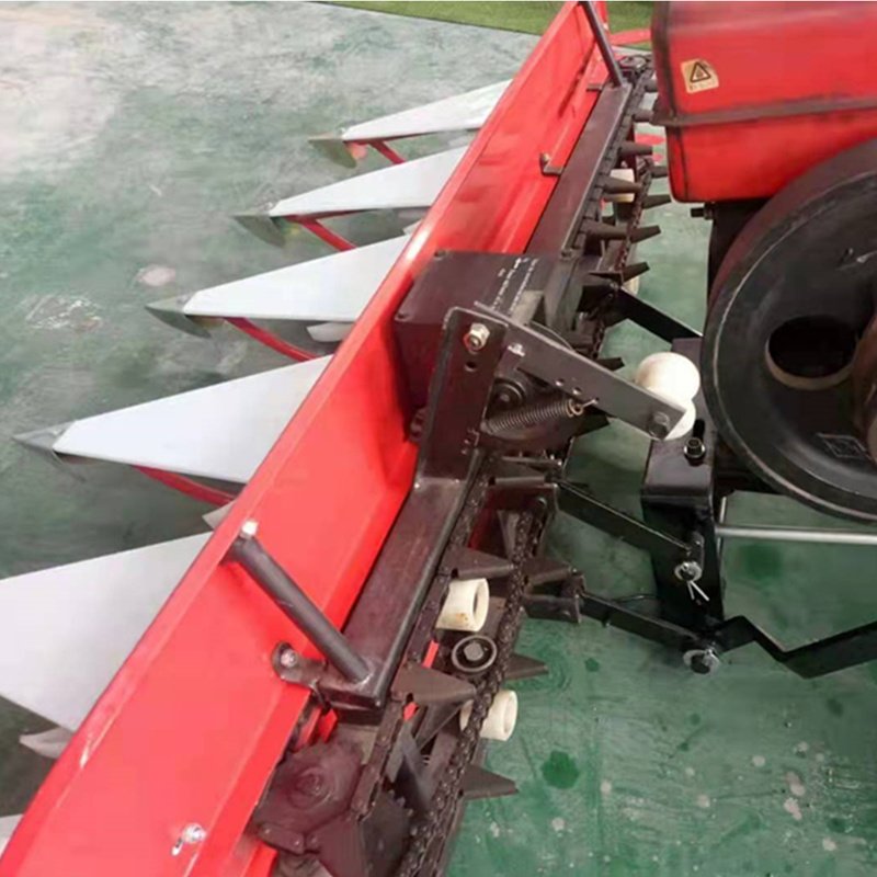 120 series 8-12hp power tiller 2 wheel tractor matched 4 rows reaper binder for rice forage harvest