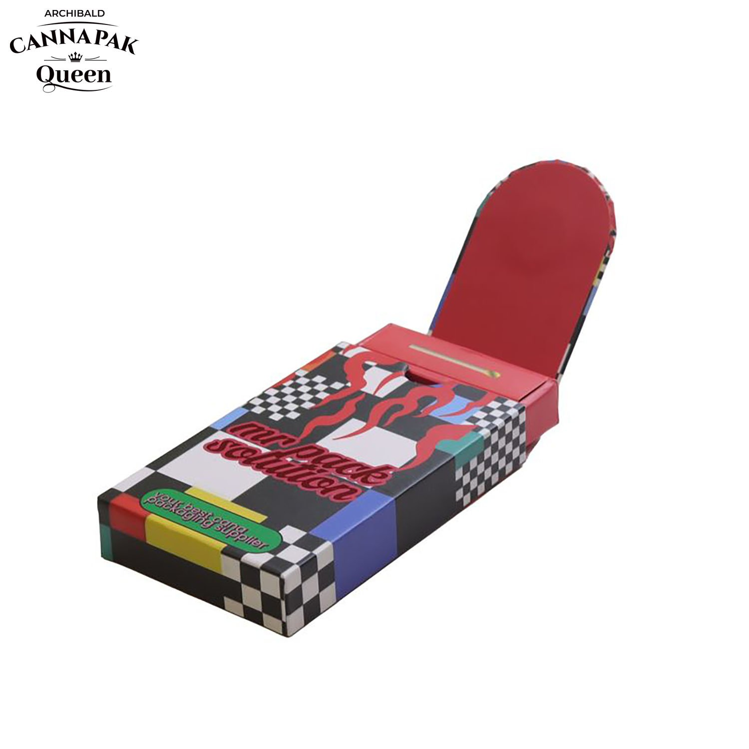 Archibald China Exported Good Quality Manufacturer Pre Roll Match Box Tobacco Box Child Resistant Pre Roll Cones Boxes