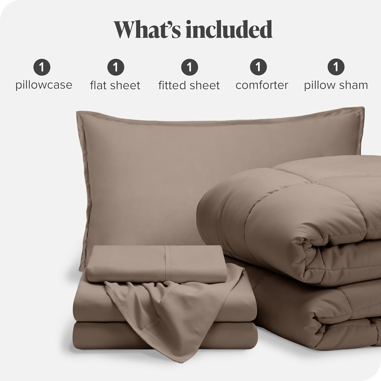 5-Piece King Full Size Comforter Set Complete Bed In A Bag Includes Sheet Set Comforter Matching Pillowcases And Shams