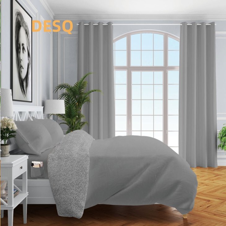 Hot Selling Polyester Winter 7 Pieces Bedding Sets Comforter Sets With Matching Curtains