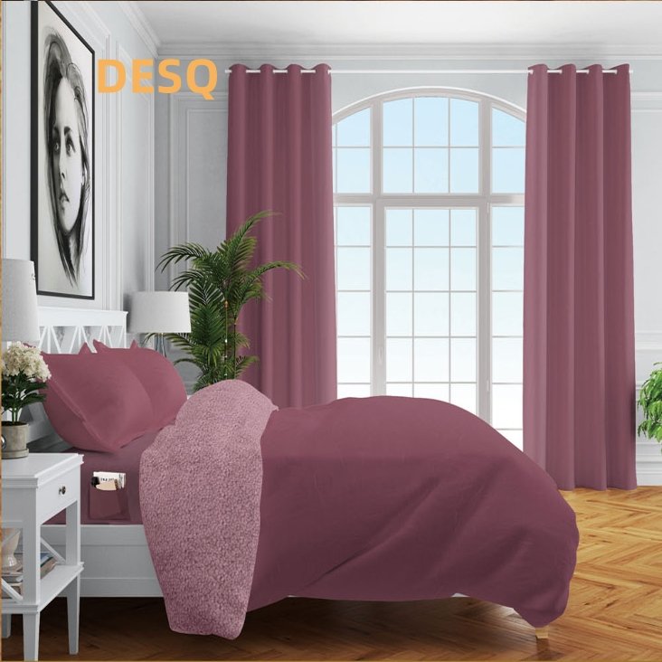 Hot Selling Polyester Winter 7 Pieces Bedding Sets Comforter Sets With Matching Curtains