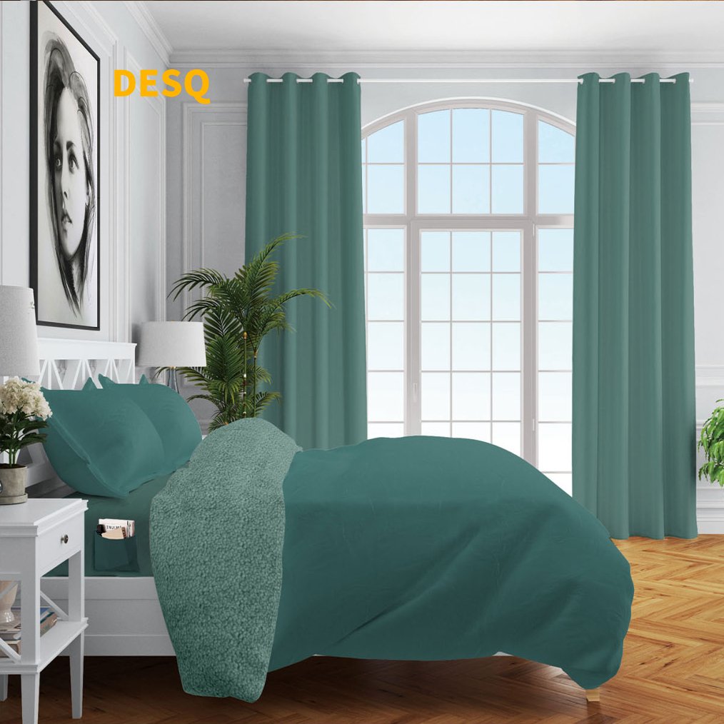Hot Selling Polyester Winter 7 Pieces Bedding Sets Comforter Sets With Matching Curtains
