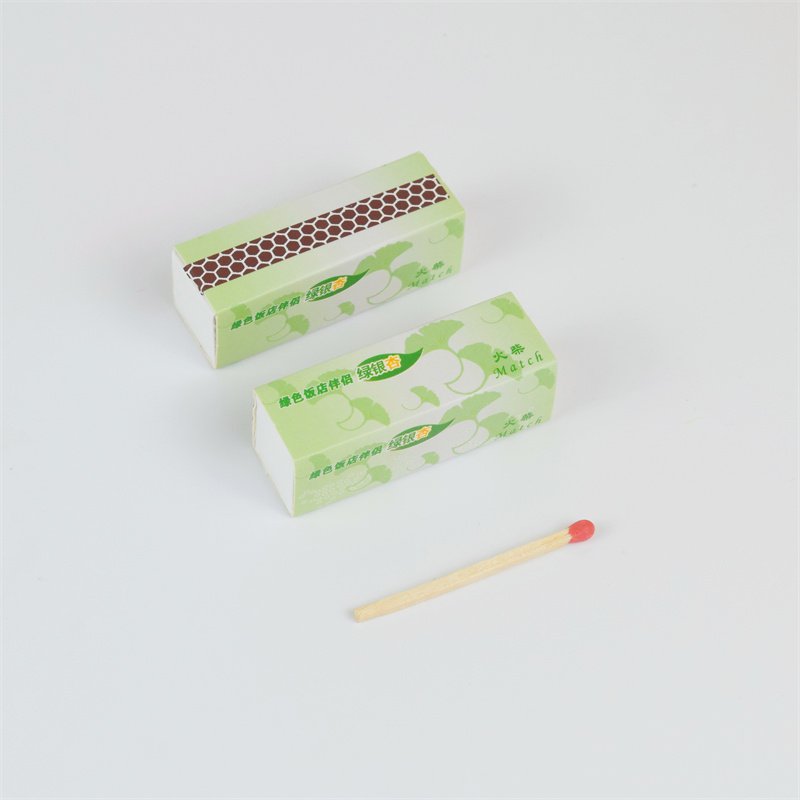 Boxed artistic retro aromatherapy candle special wooden match white paper box candle match