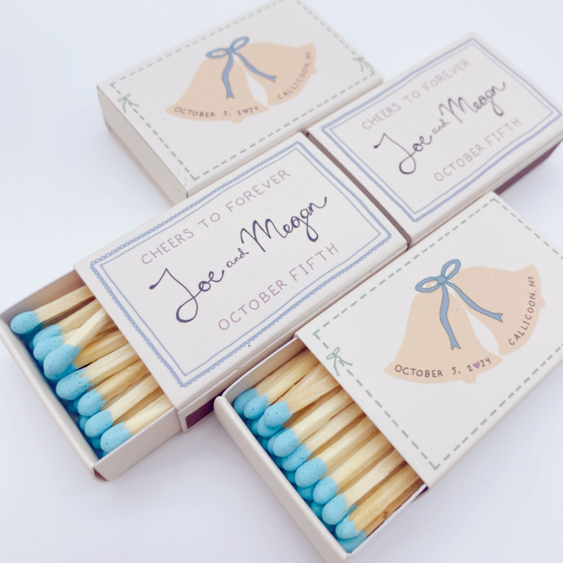 Wholesale Safety Match color stick Custom Matchbox with matches Black box packaging for white match tips