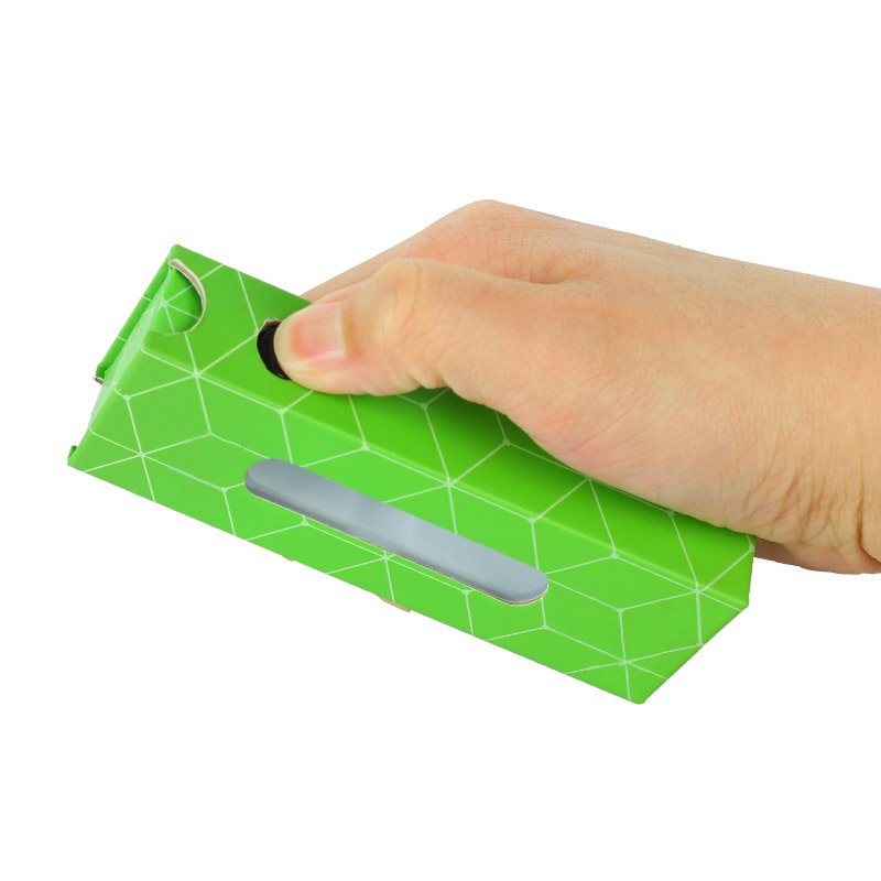 UKETA wholesale child proof safety button cigarette sliding packaging case Child resistant paper box with custom insert