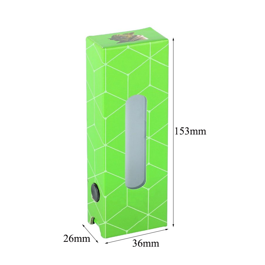 UKETA wholesale child proof safety button cigarette sliding packaging case Child resistant paper box with custom insert