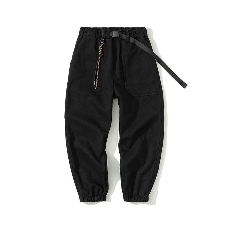 High Quality Custom Made Boy's Tapered Fit Ankle Banded Men's Cargo Pants