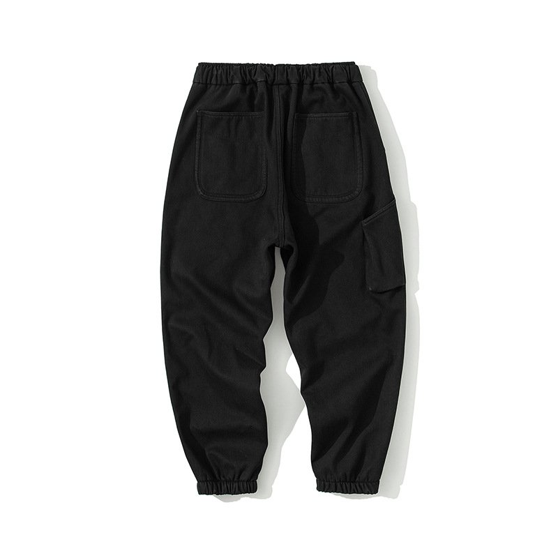 High Quality Custom Made Boy's Tapered Fit Ankle Banded Men's Cargo Pants