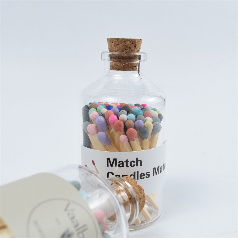 Customized Logo Printed On Bottle For Advertising Matches Restaurants Bottleed Matches Weddings Extended Long Match Bottle