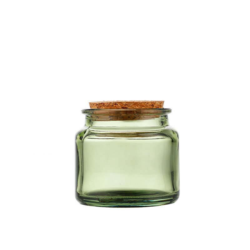 Wholesale transparent matches candle cups in bedroom aromatherapy empty bottles holiday gifts candle glass bottles