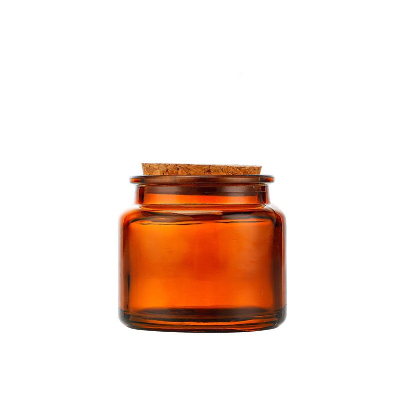 Wholesale transparent matches candle cups in bedroom aromatherapy empty bottles holiday gifts candle glass bottles