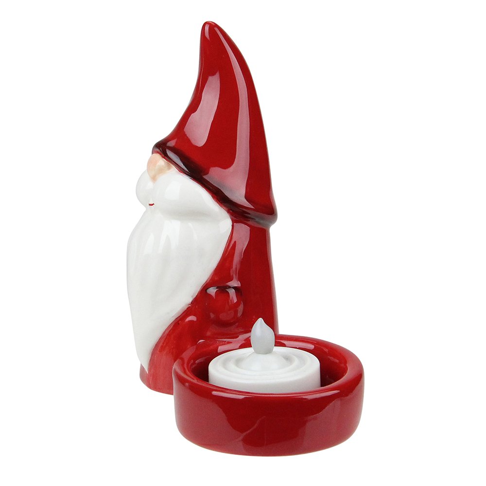 Bulk Custom Empty Santa Claus Ceramic Candle holders for Event Favors Personalized & Memorable Perfect for Special Occasions