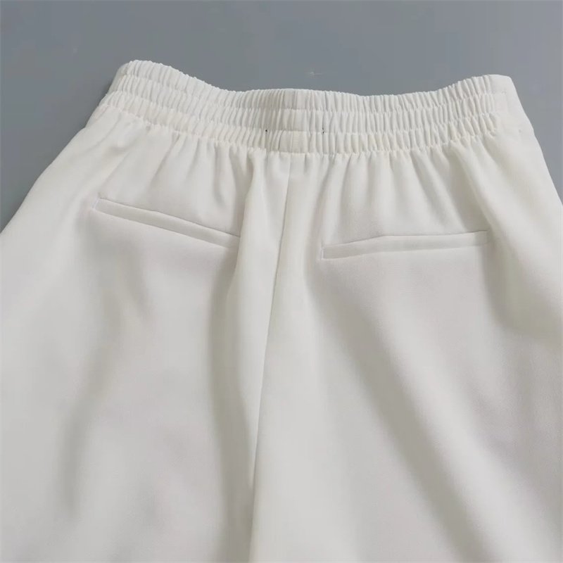 TAOP&ZA 2023 autumn new women's all-match pencil pants loose high waist button-trimmed casual pants 9929020 9929120