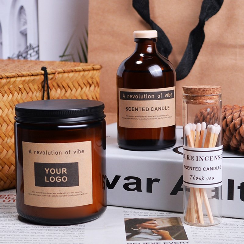 KWECO Wholesale Valentines Day Gift Set Scented Candle And Reed Diffuser Valentines Scented Candle Set With Luxury Box