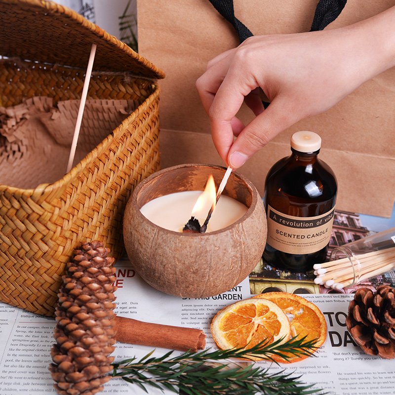 KWECO Wholesale Valentines Day Gift Set Scented Candle And Reed Diffuser Valentines Scented Candle Set With Luxury Box