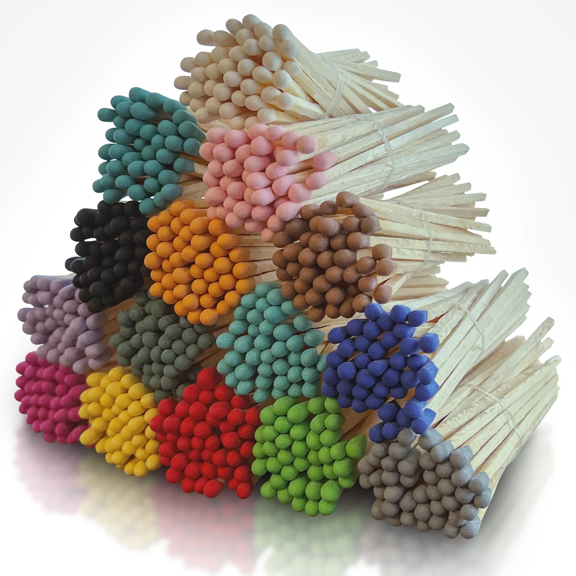Custom Stick Hotel Colorful In Bulk Luxury Long Stick Match Factory Wholesale Price Color Match Wooden Safety Matches