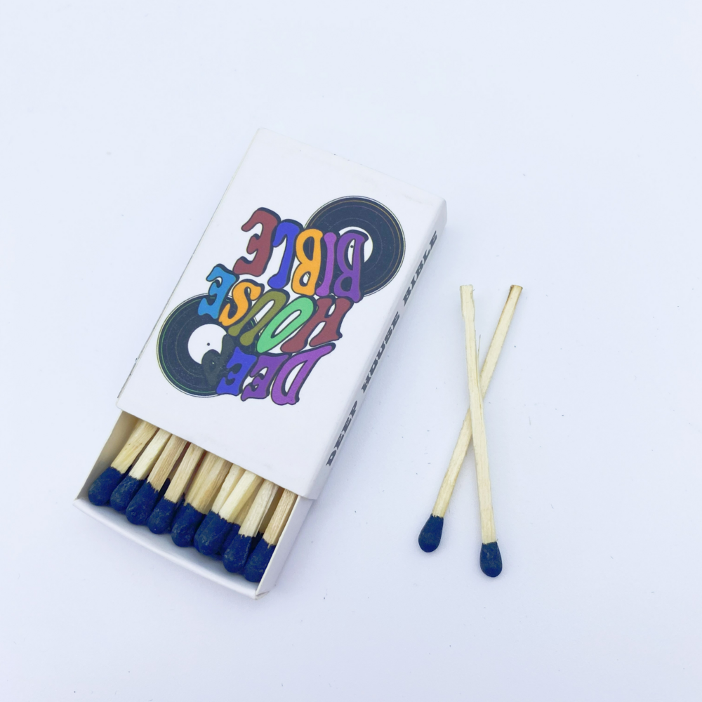 Customized Matches Boxes Professional Factory Produces Low MOQ Customized Iridescent Paper Long Matches