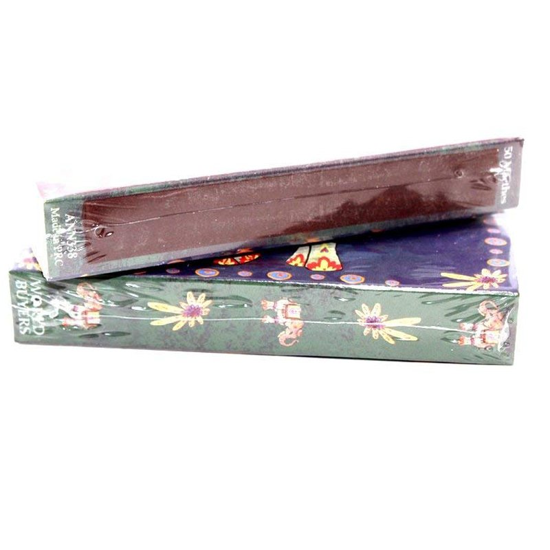 black matchsticks custom printed box matches