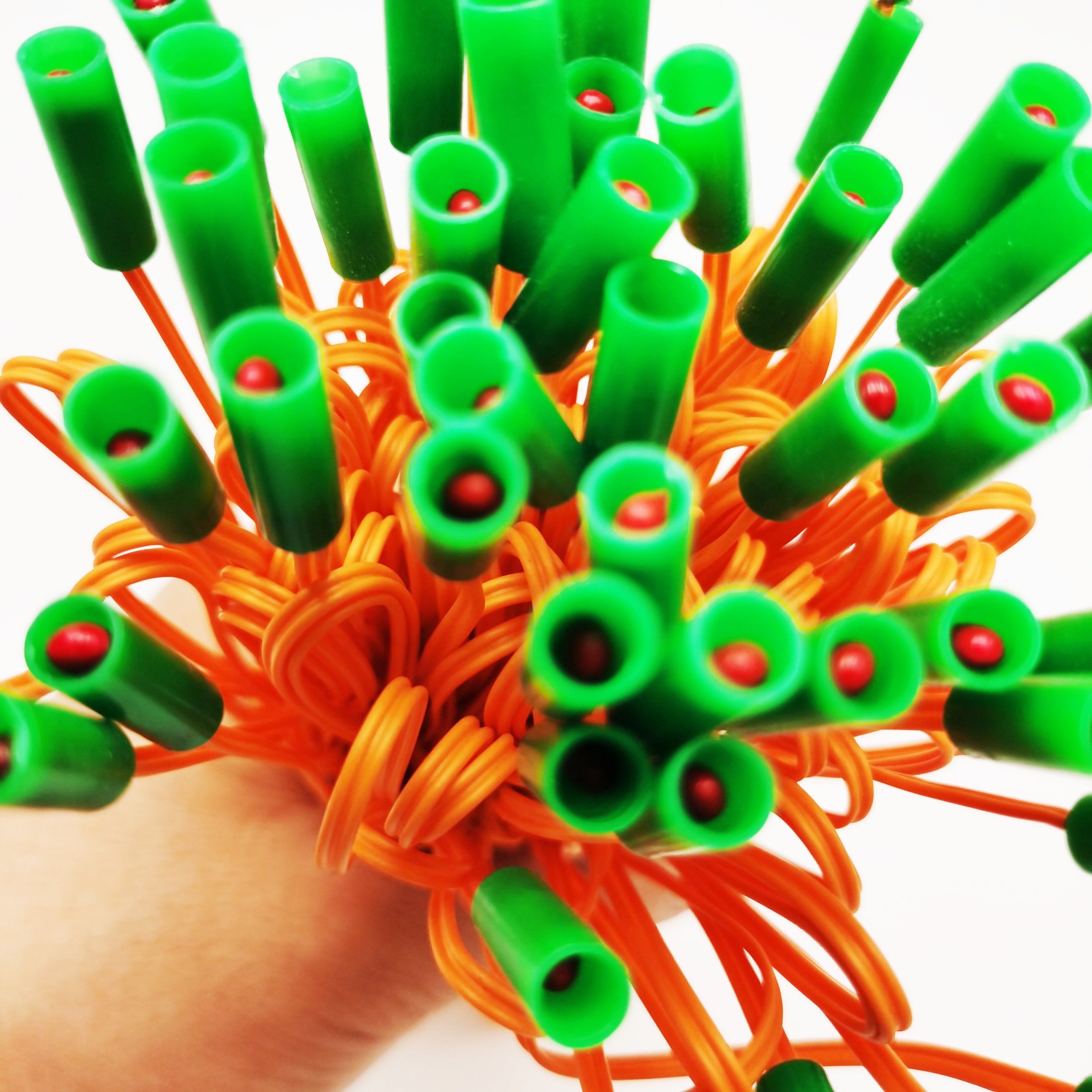 Hot Sale Factory 1m to 5m safe green fuse express wire head matching igniter firework for Fireworks pyrotechnic display shows