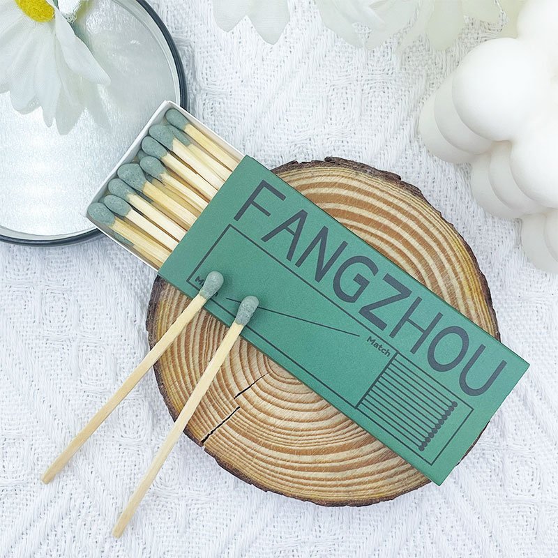 Good quality match box custom logo art paper matchbox with wooden safety matches box