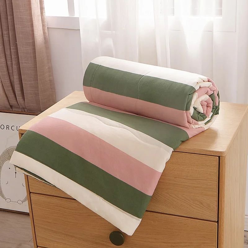 Printed Light Quilt Polyester Linen Quality Flax Home Linen Bed Sheet Beautiful Silk Satin Bedding Set For Home