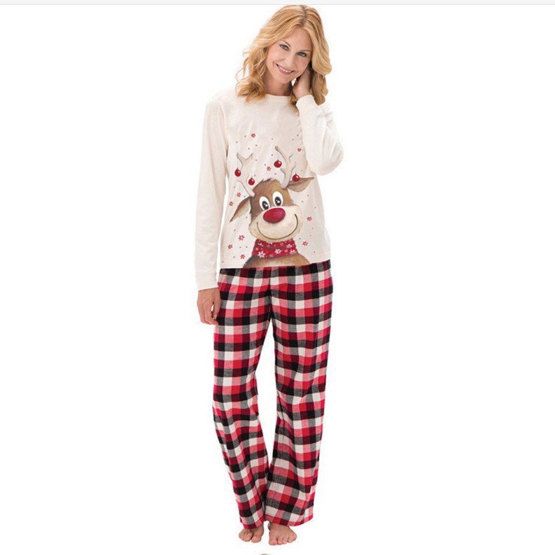 Custom Christmas Pajamas Blank Red Xmas Christmas Pyjamas Set Matching Christmas Pajamas For Family