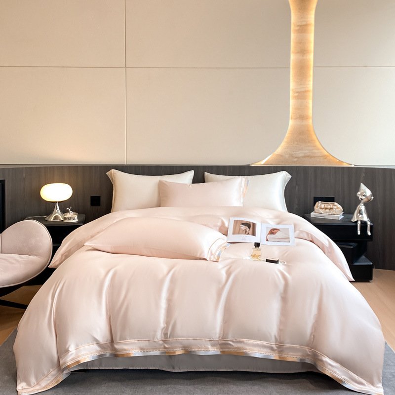 Bedding Luxury Bedspread 12pc Design Bed Sheet Bedding Sets Collections With Curtains Hotel Design Bedding Set