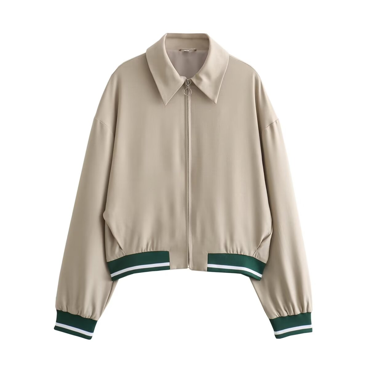 Women's New Fashion Casual Jacket 2024 Spring/Summer Classic Jacket Female Match Every Color