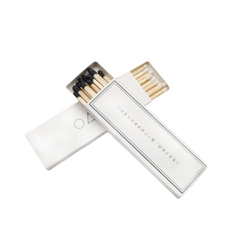 Custom high quality cigar matches wholesale black luxury matchboxes for matchsticks