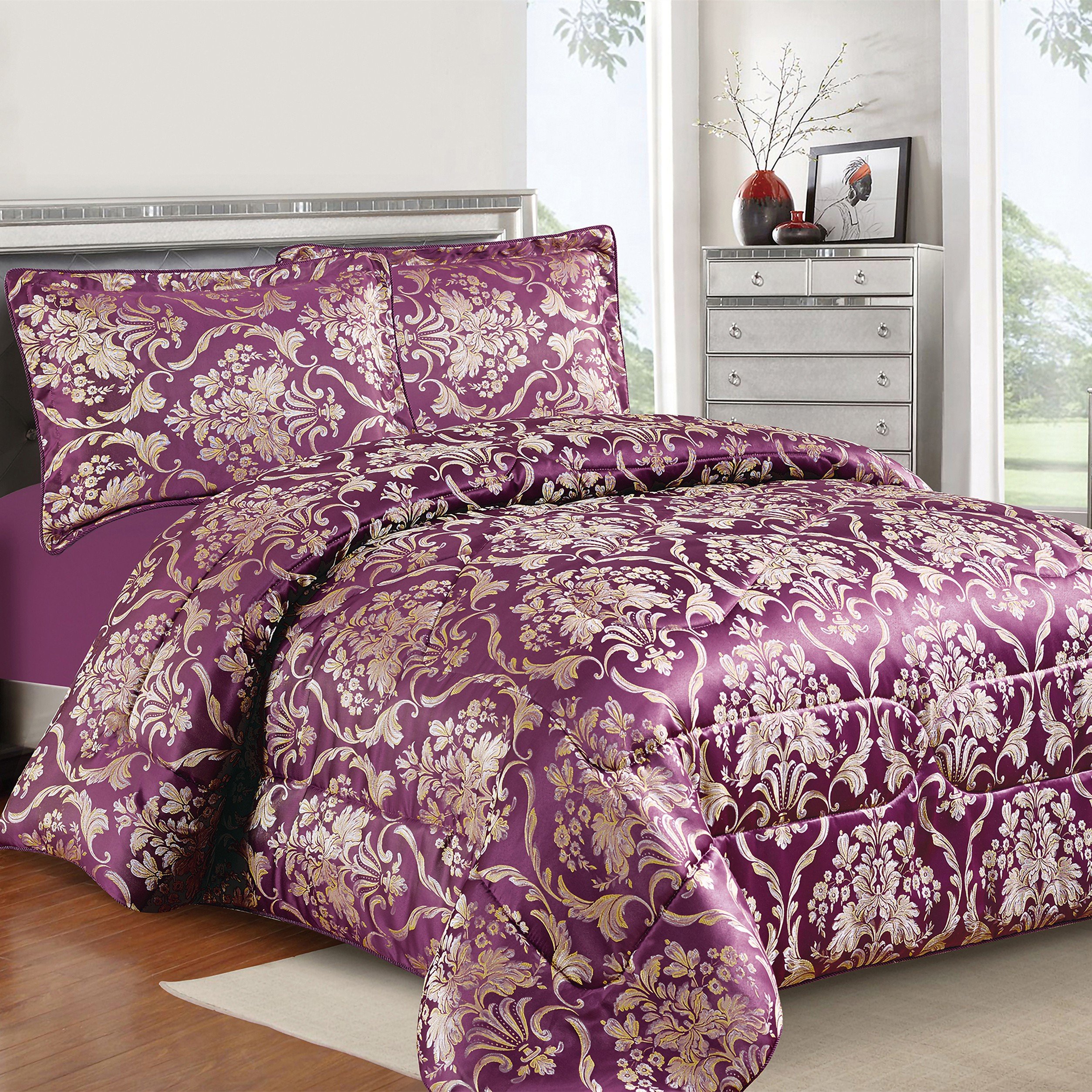 Customized Polyester Comforter Set Beds Bedding Set Bedsheets Sets With Matching Curtains