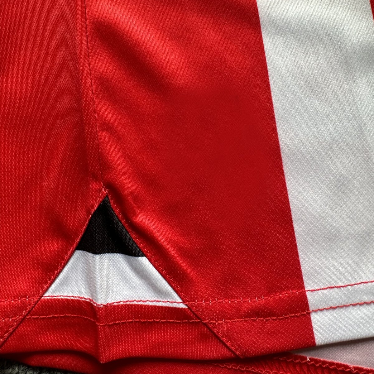 23-24 Home Sports Tee Soccer Jersey Red Match Football Uniform Men Short Sleeve Blazer of High Quality