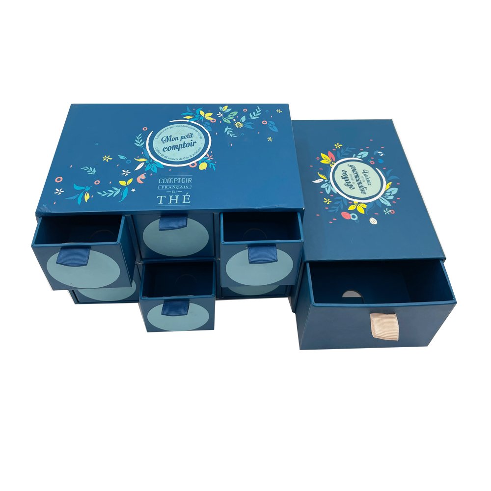 High Quality Custom Logo Handmade Matte Printed Pull Out Cardboard Sliding Drawer Paper Box Candle Soap Packaging Box