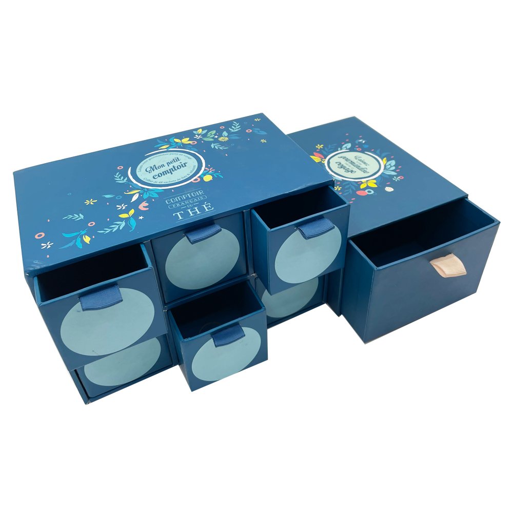 High Quality Custom Logo Handmade Matte Printed Pull Out Cardboard Sliding Drawer Paper Box Candle Soap Packaging Box